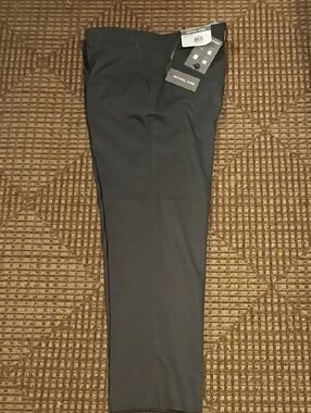 Michael Kors Men’s Gray Dress Pants -38Wx30L Modern Straight Fit NWT